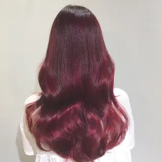 ロング カラー ヘアアレンジ As hair所属・柔らか垢抜けｶﾗｰと ｶｯﾄ🫧ASUKAのヘアスタイル