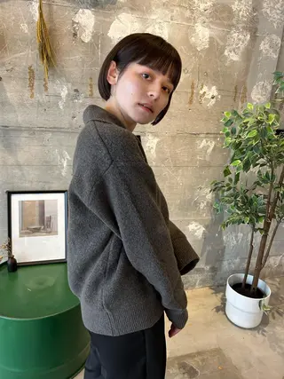 ショート カラー mood tatemachiのヘアスタイル