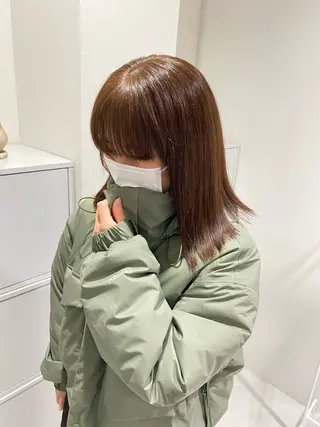 カラー fab.所属・檜 果歩のヘアスタイル