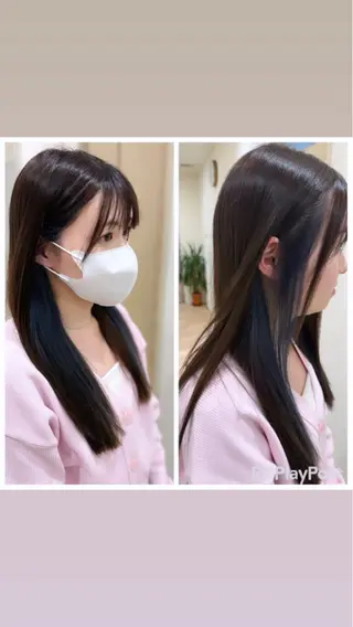 セミロング 丹野 圭太のヘアスタイル