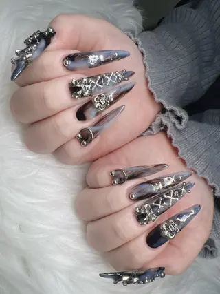 ネイル Lee Nails チップ長さだし専門店のネイルデザイン