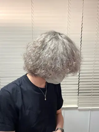 カラー パーマ メンズ girly/柔らか カラーMitsukiのヘアスタイル