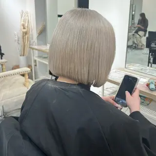 ショート カラー 🥀YUIHA🥀 テザインカラー♥のヘアスタイル