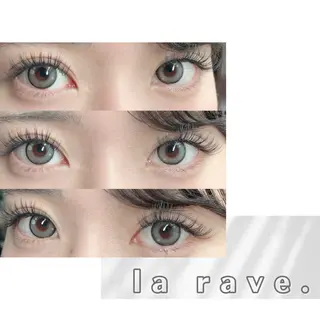 マツエク・マツパ la rave. eyelashのマツエク・マツパデザイン