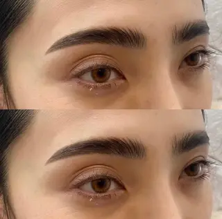 ミディアム メンズ マツエク・マツパ アイブロウ Ritz所属・大野 夏摘の眉毛・アイブロウイメージ