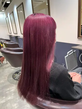 ロング カラー ケアブリーチ/ili 村上佳那多のヘアスタイル