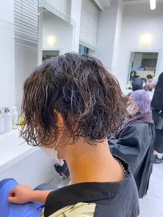カラー 夏のメンズヘア🔥 BLUCK札幌🔥のヘアスタイル