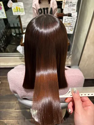 ユーアンボワーズ 山中のヘアスタイル