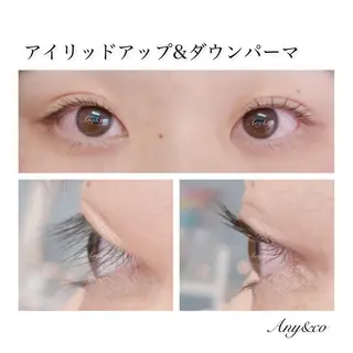 マツエク・マツパ Any&co 【エニコ】のマツエク・マツパデザイン