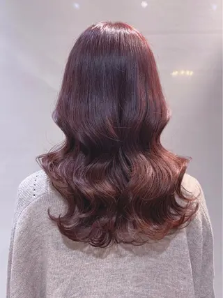 ミディアム カラー ヘアアレンジ As hair所属・柔らか垢抜けｶﾗｰと ｶｯﾄ🫧ASUKAのヘアスタイル