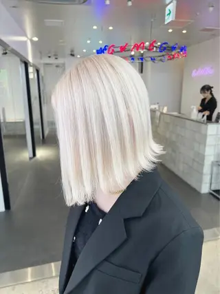セミロング カラー ヘアアレンジ メンズ 垢抜け案内人 鈴木聖矢✂️のヘアスタイル