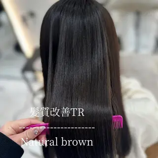 セミロング 韓国ヘア/艶髪ロング グレージュ/kanaのヘアスタイル