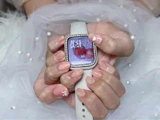 ネイル 【Eclat ｴｸﾗ】nail＆beauty所属・Eclat〔ｴｸﾗ〕 MOEKA𝜗𝜚*のネイルデザイン