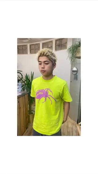 ショート カラー メンズ TRUCKIN UP THE PATH所属・さとう けんたのヘアスタイル