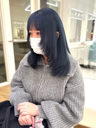 ロング カラー ♡ParveMix NANO♡のヘアスタイル