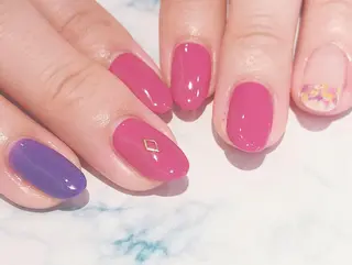 ネイル LUKE所属・もとまつ さちこのネイルデザイン