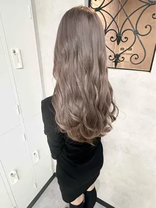 ロング 🧋ミルクティー 職人🧋のヘアスタイル