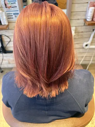 ショート ✨髪質改善カラー✨ 赤味除去カラー／理久のヘアスタイル