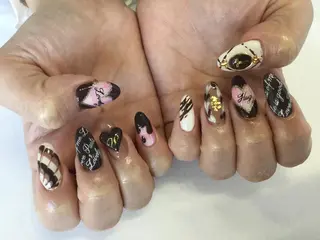 ネイル 💎🐰 saki. m 🐰💎のネイルデザイン