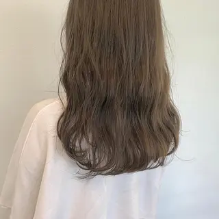 セミロング カラー GPIP 近藤沙樹のヘアスタイル