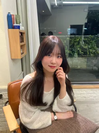 ロング 銀座/縮毛矯正 /髪質改善/あおのヘアスタイル