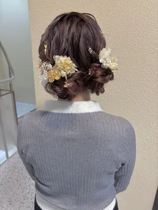 ヘアアレンジ Mila hinaのヘアスタイル
