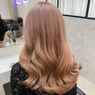 カラー 中島 日菜のヘアスタイル