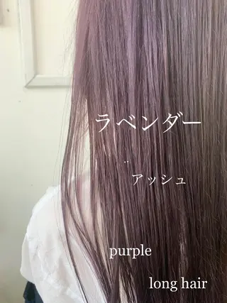 ロング カラー RINKA 琳茄のヘアスタイル