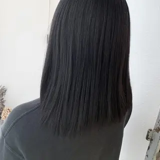 セミロング カラー fio マナミのヘアスタイル