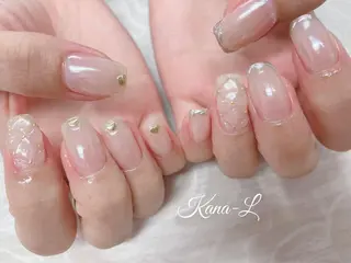 カラー ネイル 芦辺 香奈のネイルデザイン