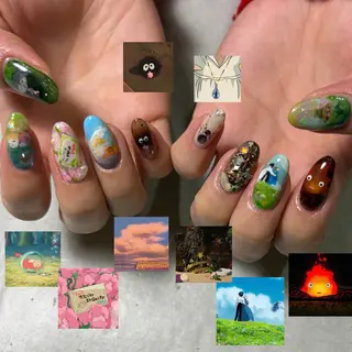 ネイル RooM tani /個性派ニュアンスのネイルデザイン