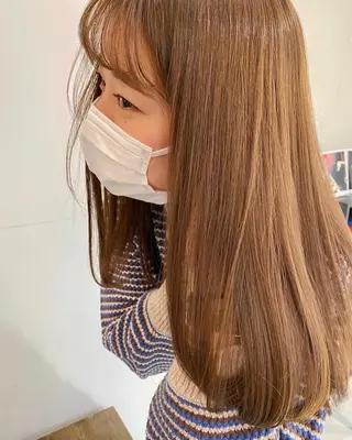 ロング 塩澤 榛奈のヘアスタイル