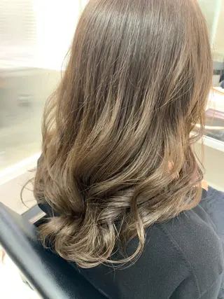 ロング カラー 韓国風カット大人気☆ 鈴木星奈のヘアスタイル