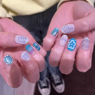 ネイル niconail 千歳烏山店所属・niconail 🧣ayu 📍烏山のネイルデザイン