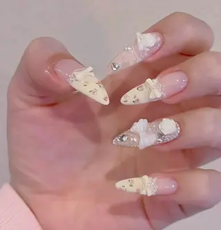 ロング カラー Bling Salonのネイルデザイン