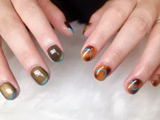 ネイル ECLAT エクラ所属・寺山 千鶴のネイルデザイン