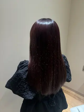 カラー 黒島優香🦋 /縮毛矯正/髪質改善のヘアスタイル