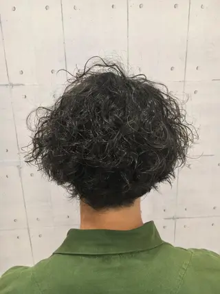 パーマ メンズ 韓・中華美女ヘア 🇰🇷×🇨🇳のヘアスタイル