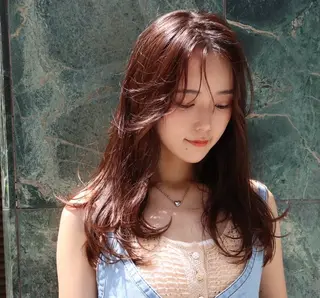 ロング カラー PELE/ハイトーン /NATSUKIのヘアスタイル