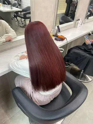 ロング カラー ヘアアレンジ 💗横浜美容室 💗HARUNAのヘアスタイル