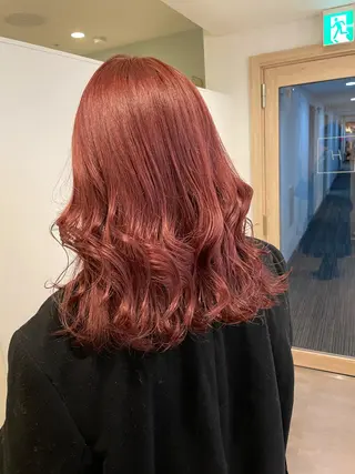 カラー 大迫 江梨のヘアスタイル