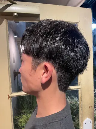 メンズ KURIA‪‪*⋆ஐ ブリーチ/韓国ヘアのヘアスタイル