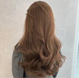 ロング カラー 🤍韓国ヘア特化 🤍力丸🤍のヘアスタイル