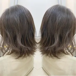 ミディアム H所属・H (エイチ) 烏丸御池店のヘアスタイル