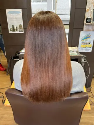 セミロング hair mission rodeo所属・縮毛矯正/髪質改善 》YUMEKIのヘアスタイル