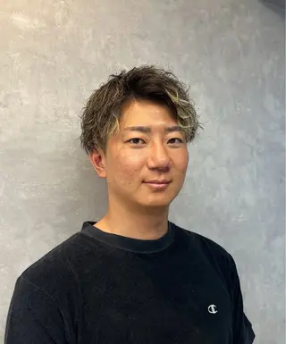 カラー メンズ 大阪メンズヘアのプロ 高橋 直希のヘアスタイル