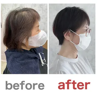 ショート カラー 髪質改善のプロ✨りな さんのヘアスタイル