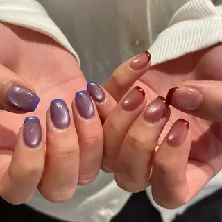 ネイル 🎀erika 長さだし💗モチ最高のネイルデザイン