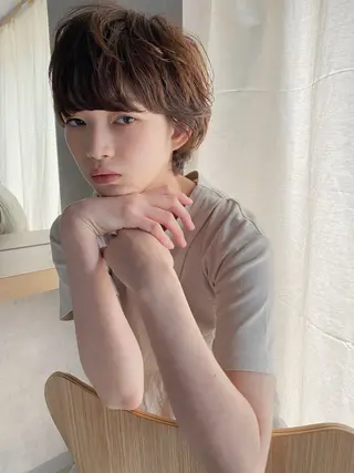 ショート カラー Umu所属・✳︎透明感カラー✳︎ ボブ✳︎nanaのヘアスタイル