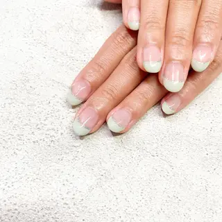 ネイル ゴテゴテ💙ワンホン リオナのネイルデザイン